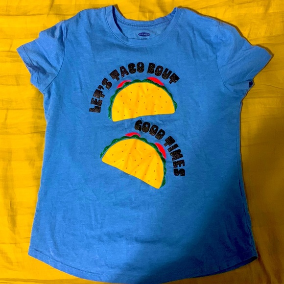 old navy taco shirt